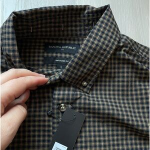 Banana Republic men’s button down dress shirt casual large L